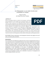 Women and Water Management A Case Study From The Rural Communities in The Vietnamese Mekong Delta - Published