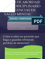 Curso de Abordaje Interdisciplinario de Urgencias en Salud Clase 1