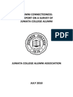 Alumni Connectedness: A Report On A Survey of Juniata College Alumni