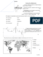 Geografie - Cls A IX. Test - Relieful Terestru