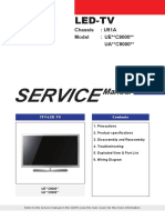 Samsung UE (A) ''''C9000'''' - U51A Cha, LCD TV SM PDF