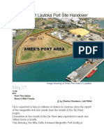 Amex To Get Lautoka Port Site Handover