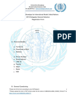 Universitas Brawijaya For International Model United Nations 2019