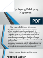 Mga Isyung Kalakip NG Migrasyon