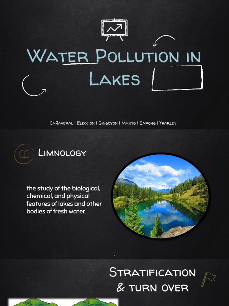 Water Pollution in Lakes PDF Lake Natural Environment
