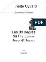 244419049 Les 33 Degres Du REAA PDF