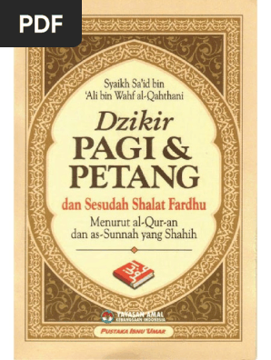 Buku Saku Dzikir Pagi Petang