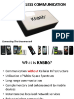 Kabb Wireless Communication: Connecting The Unconnected