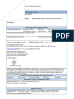 Chemical Hazard Assessment For Sodium Cyanide: Table F-6