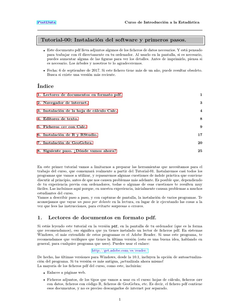 Tutorial Rstudio | PDF | Archivo de computadora | Ventana (informática)