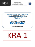 Result-Based Performance Management System (RPMS) : Portfolio