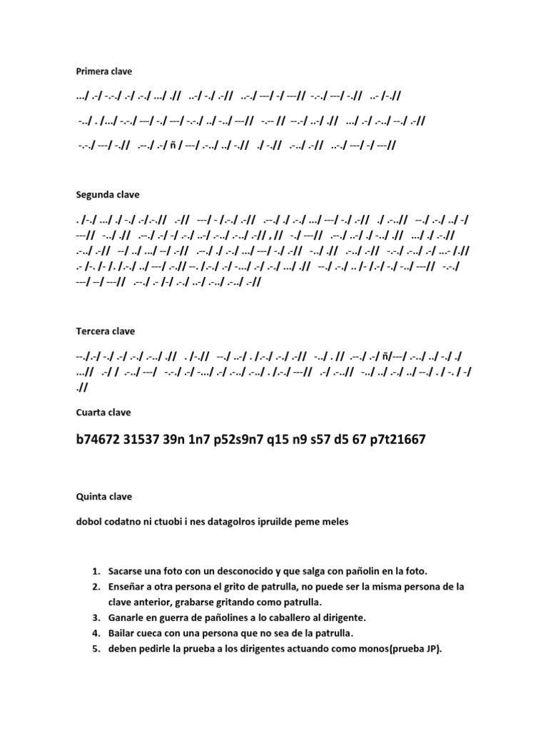 Juego Clave Morse PDF