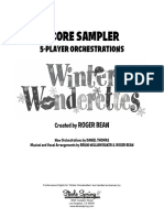 Winter Wonderettes Score Sample