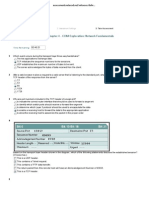 Take Asse Ssment - Enetwork Chapter 4 - Ccna Exploration: Network Fundamentals (Version 4.0)