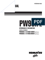 Komatsu PW95R-2 Hydraulic Excavator Service Repair Manual SN21D0220001 and Up PDF