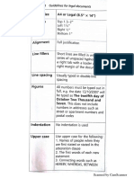 Legal Documents Guide Lines