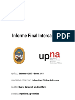 Informe Final Intercambio