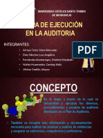 Exposicion-Etapa de Ejecucion en La Auditoria