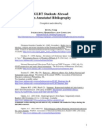 GLBTQ Students Abroad-An Annotated Bibliography by Comp, 2008