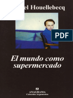 Houellebecq El Mundo Como Supermercado PDF