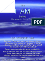 I AM - Week 4 - Jehovah Jireh