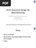 LN10 Economic Design for Manufacturing