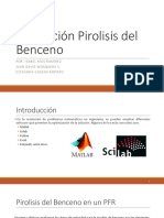 Pirolisis Del Benceno Matlab y Scilab