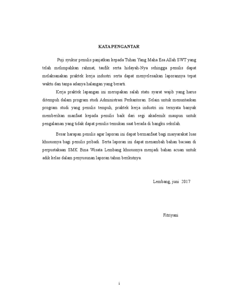 Laporan Prakerin Di Balai Besar Pelatihan Pertanian Lembang