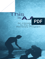 An Introduction To The A.A. Recovery Program: I Am Responsible