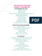 75 Rúbricas Primaria Secundaria y Bachillerato PDF