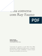 Uma Conversa Con Rui Fausto