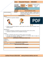 Agosto - 1er Grado Educación Socioemocional (2018-2019)