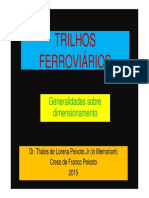 TRILHOS FERROVIÁRIOS