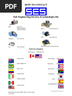 SES-CDEGS 2k - Contactses