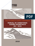 Manual de Carreteras: Diseño Geométrico