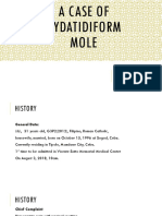 OB JC Case of Hydatidiform Mole