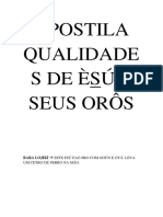 Apostila Qualidades de Èsú e Seus Orôs