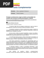Texto Complementar I
