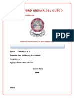 Informe Topografia