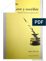 ALVARADO Leer y Escribir. Apuntes para Una Capacitación.