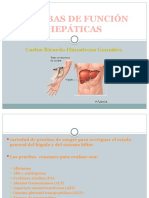 Pruebas de Funcion Hepaticas