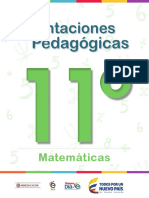 1.orientaciones Matemáticas 11 PDF