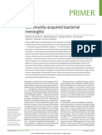 Bacterial Meningitis. Nature Review 2016