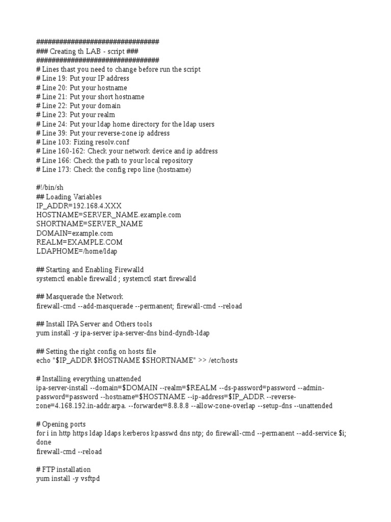 Script Ultimate Rhcsa Training | PDF | Data Transmission | System Software