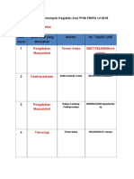 Pembagian Kelompok Kegiatan Alur PKM FMIPA UI 2018 FIX PDF