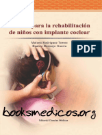 Manual Para La Rehabilitación de Niños Con Implante Coclear