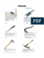 Cutting and Digging Tools Guide