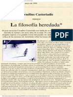 Castoriadis - La filosofía heredada.pdf