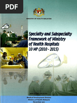 Hospital Specialty Subspecialty 2010 15  PDF  Specialty 