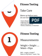 Fitness Testing Signs
